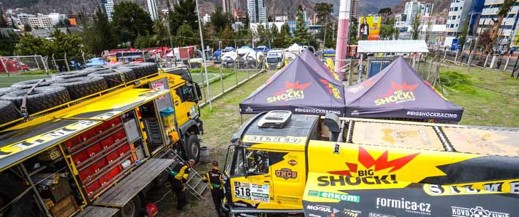 Namioty Octa Pro na Rajdzie Dakar 2017