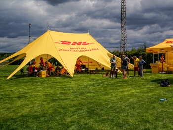 Jehlan i Dome - duże namioty spełniające duże wymagania