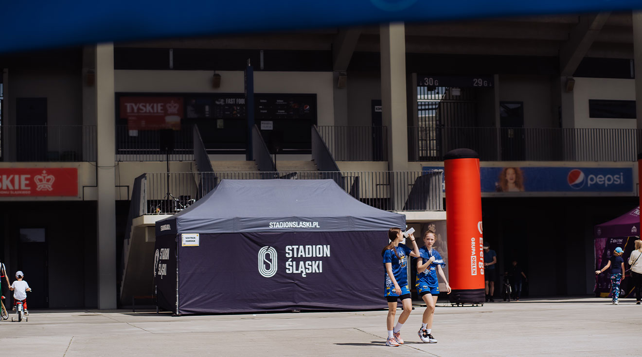 Namiot handlowy "Stadion Śląski"